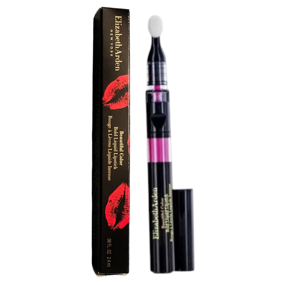 Elizabeth Arden Beautiful Color Bold Liquid Lipstick 01 Extreme Pink NIB New